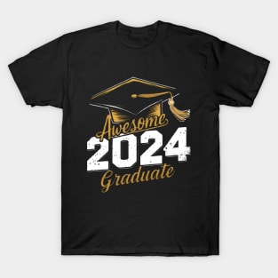 Awesome Graduate 2024 T-Shirt